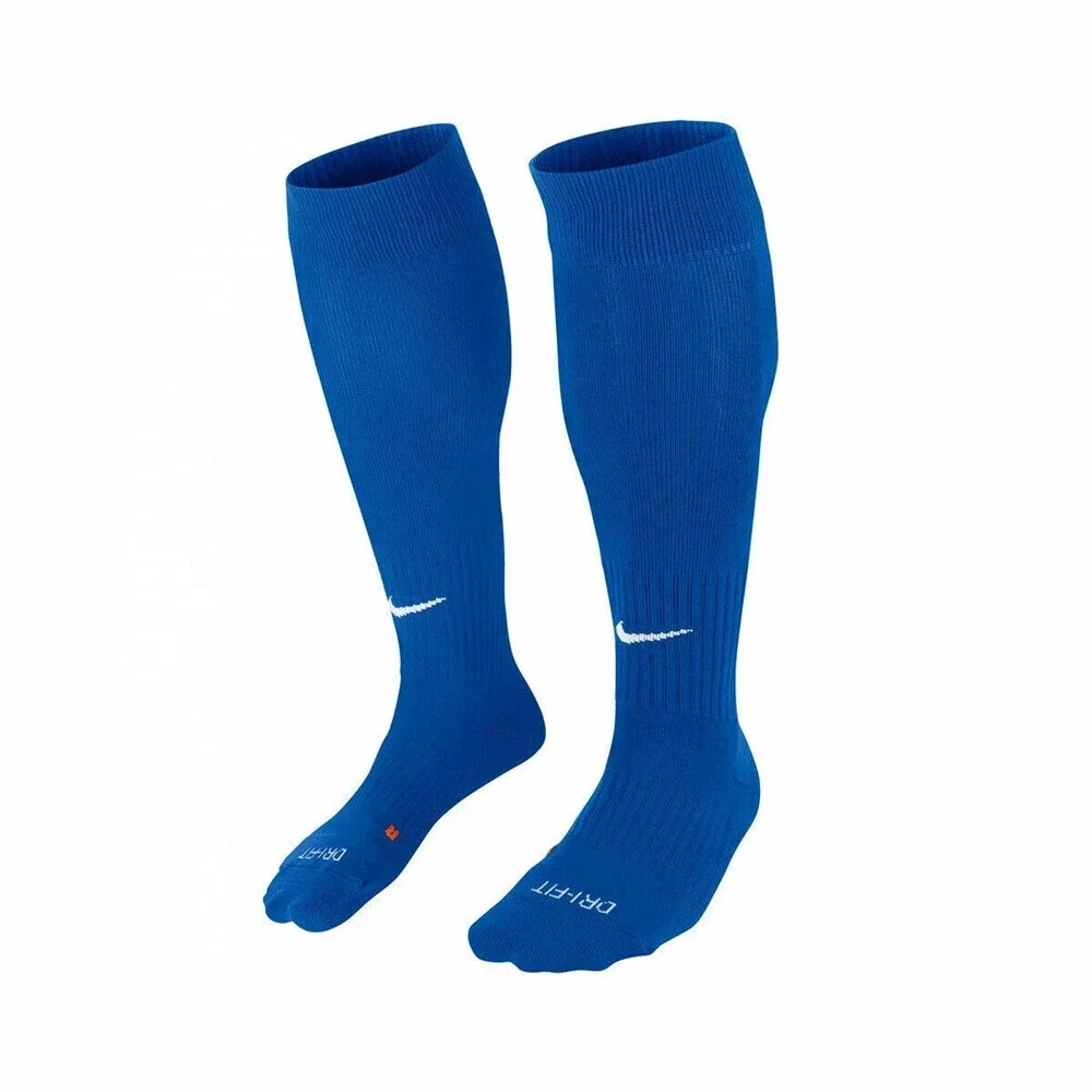 Nike Classic II SX5728-463 Unisex Medium Blue White Knee High Soccer Socks JAX28